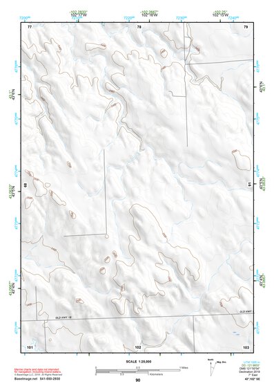 43102SE Page 90 Pine Ridge Topo Preview 1