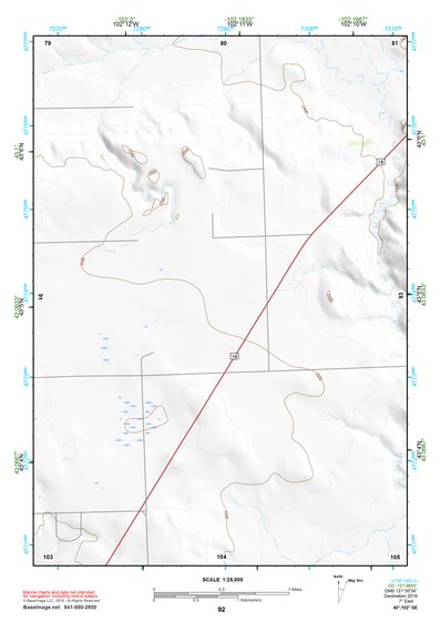 43102SE Page 92 Pine Ridge Topo Preview 1