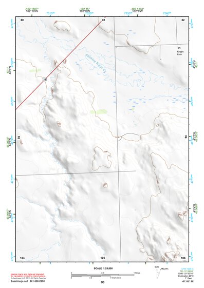 43102SE Page 93 Pine Ridge Topo Preview 1
