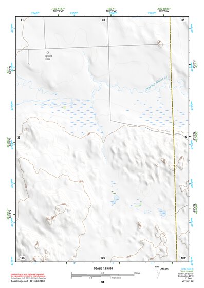43102SE Page 94 Pine Ridge Topo Preview 1