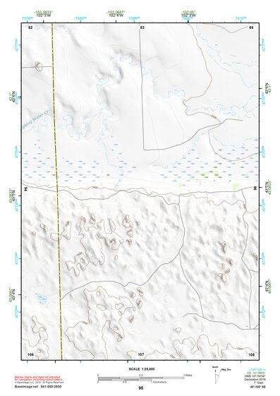 43102SE Page 95 Pine Ridge Topo Preview 1