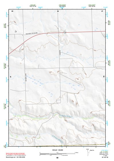 43102SE Page 98 Pine Ridge Topo Preview 1