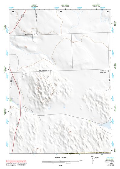 43102SE Page 104 Pine Ridge Topo Preview 1
