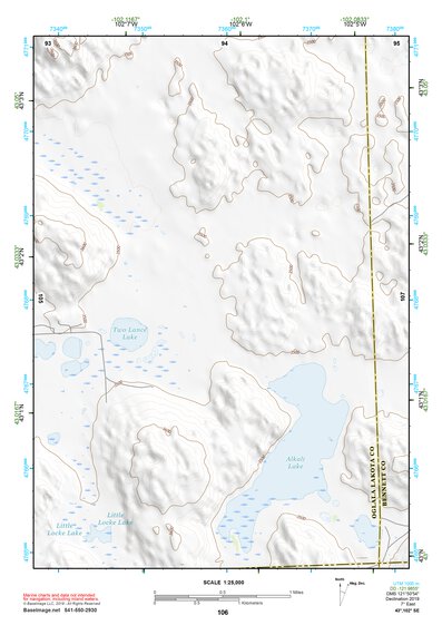 43102SE Page 106 Pine Ridge Topo Preview 1