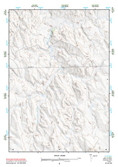 43102SW Page 2 Pine Ridge Topo Preview 1