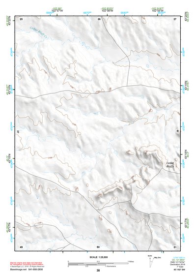 43102SW Page 38 Pine Ridge Topo Preview 1