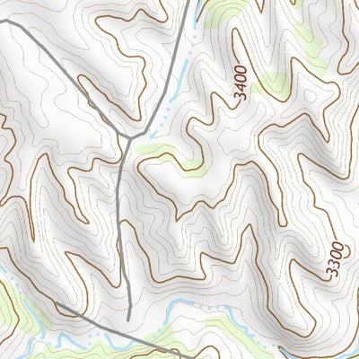 43102SW Page 72 Pine Ridge Topo Preview 2