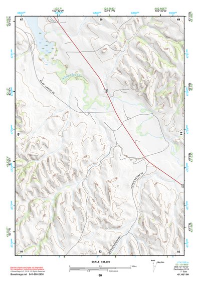 43102SW Page 80 Pine Ridge Topo Preview 1