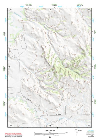 43102SW Page 90 Pine Ridge Topo Preview 1
