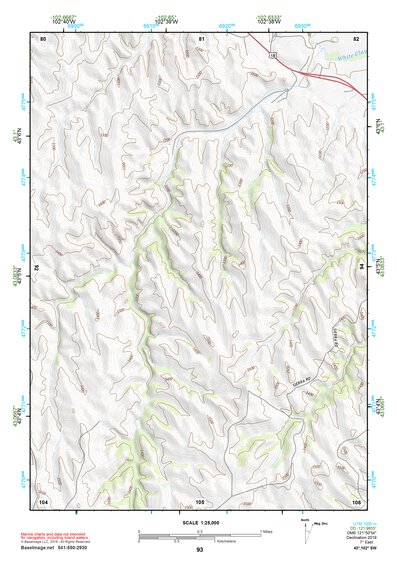 43102SW Page 93 Pine Ridge Topo Preview 1