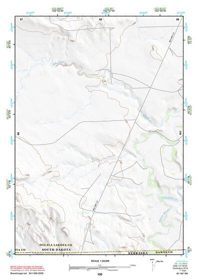 43102SW Page 100 Pine Ridge Topo Preview 1