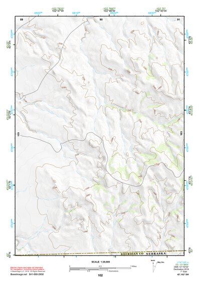 43102SW Page 102 Pine Ridge Topo Preview 1
