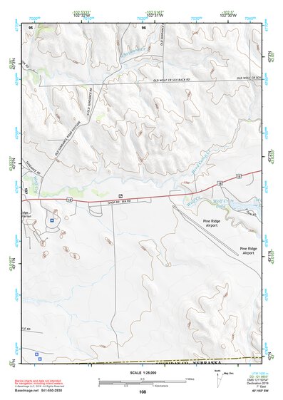 43102SW Page 108 Pine Ridge Topo Preview 1
