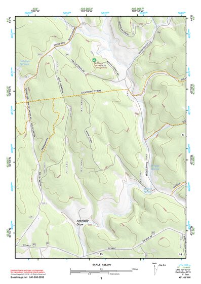 43103NW Page 1 Mount Rushmore Topo Preview 1