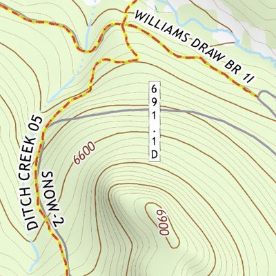 43103NW Page 5 Mount Rushmore Topo Preview 2
