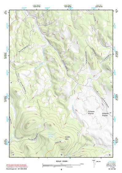 43103NW Page 6 Mount Rushmore Topo Preview 1