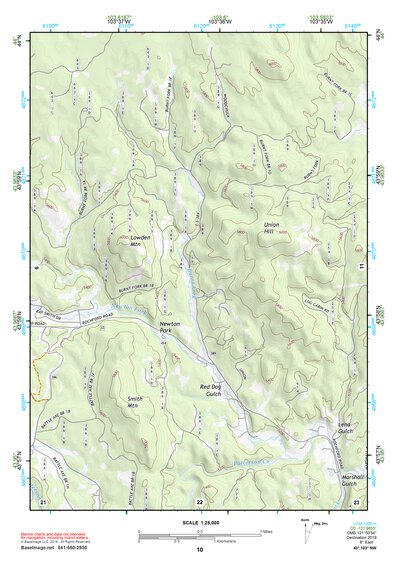 43103NW Page 10 Mount Rushmore Topo Preview 1