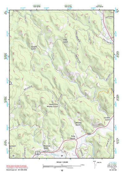 43103NW Page 12 Mount Rushmore Topo Preview 1
