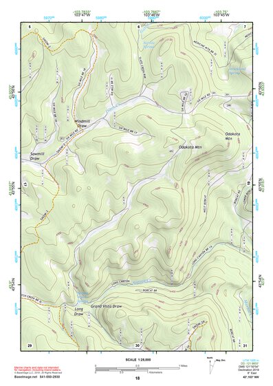 43103NW Page 18 Mount Rushmore Topo Preview 1