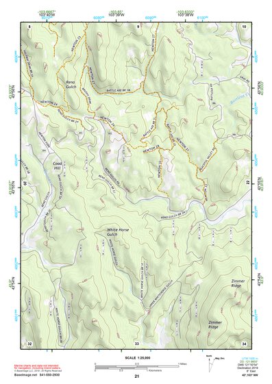 43103NW Page 21 Mount Rushmore Topo Preview 1