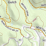 43103NW Page 21 Mount Rushmore Topo Preview 3