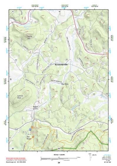 43103NW Page 24 Mount Rushmore Topo Preview 1