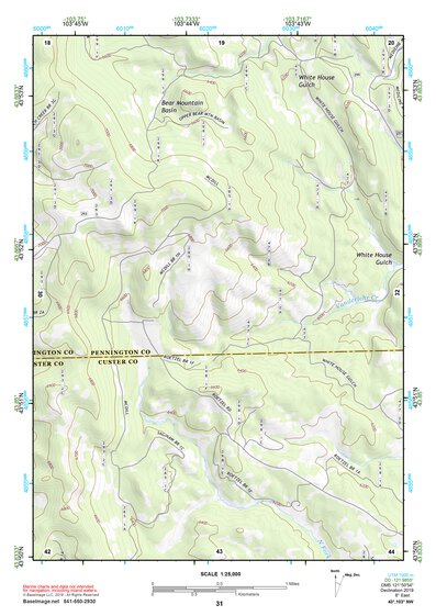 43103NW Page 31 Mount Rushmore Topo Preview 1