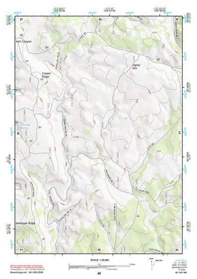 43103NW Page 40 Mount Rushmore Topo Preview 1
