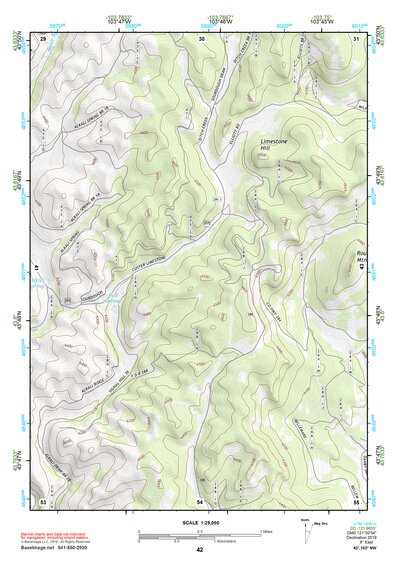 43103NW Page 42 Mount Rushmore Topo Preview 1