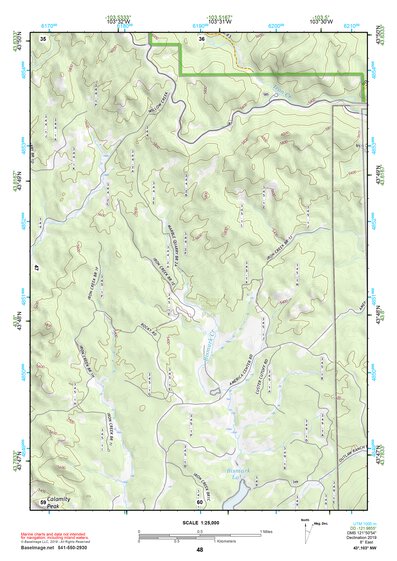 43103NW Page 48 Mount Rushmore Topo Preview 1
