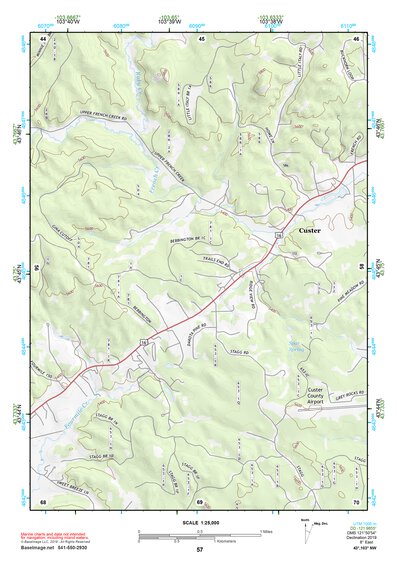 43103NW Page 57 Mount Rushmore Topo Preview 1
