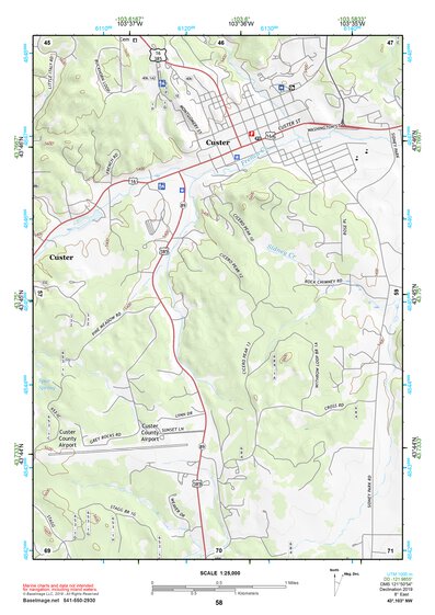 43103NW Page 58 Mount Rushmore Topo Preview 1