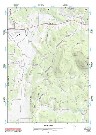 43103NW Page 59 Mount Rushmore Topo Preview 1