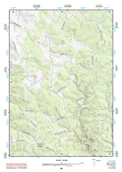 43103NW Page 66 Mount Rushmore Topo Preview 1
