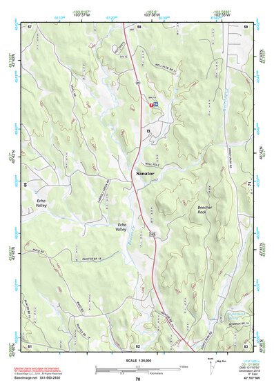 43103NW Page 70 Mount Rushmore Topo Preview 1