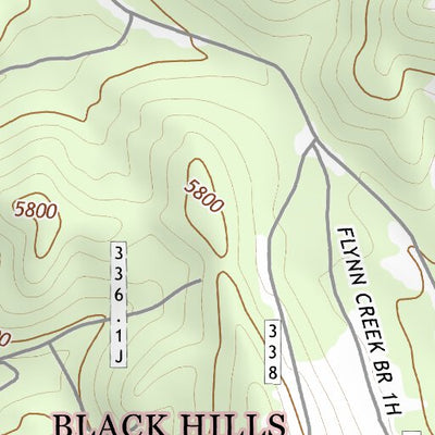 43103NW Page 71 Mount Rushmore Topo Preview 2