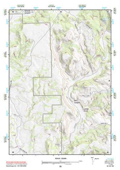 43103NW Page 75 Mount Rushmore Topo Preview 1