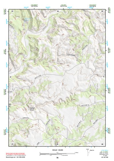 43103NW Page 76 Mount Rushmore Topo Preview 1