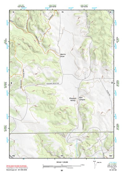 43103NW Page 91 Mount Rushmore Topo Preview 1