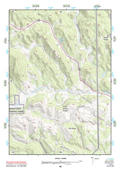 43103NW Page 96 Mount Rushmore Topo Preview 1