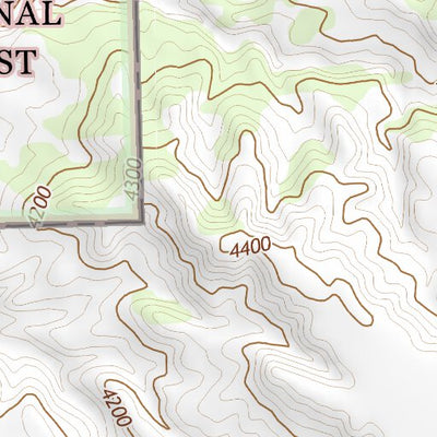 43103NW Page 100 Mount Rushmore Topo Preview 3