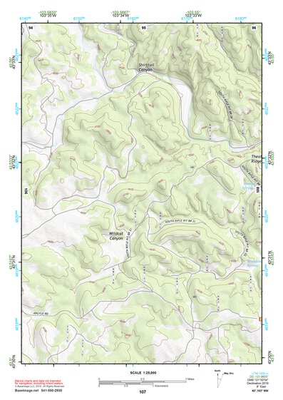 43103NW Page 107 Mount Rushmore Topo Preview 1