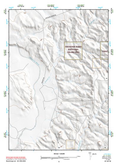 43104SE Page 1 Lance Creek Topo Preview 1