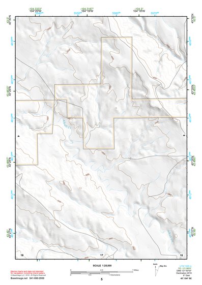 43104SE Page 5 Lance Creek Topo Preview 1