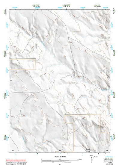 43104SE Page 6 Lance Creek Topo Preview 1