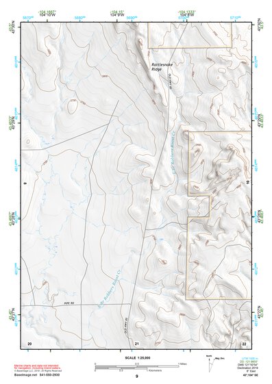 43104SE Page 9 Lance Creek Topo Preview 1