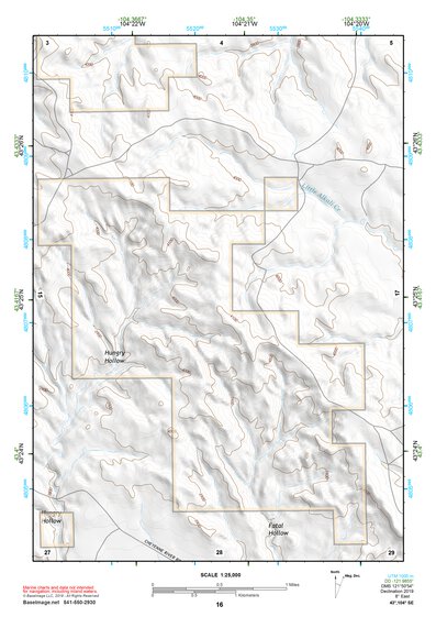 43104SE Page 16 Lance Creek Topo Preview 1