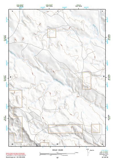 43104SE Page 17 Lance Creek Topo Preview 1