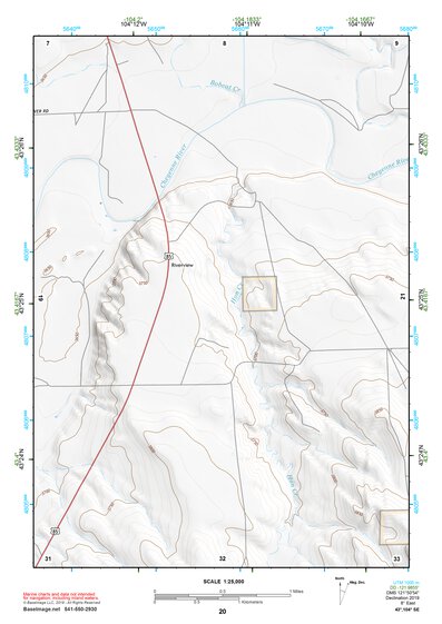 43104SE Page 20 Lance Creek Topo Preview 1