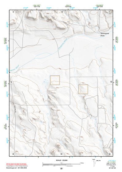 43104SE Page 22 Lance Creek Topo Preview 1